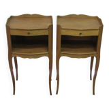 Pair of Louis XV style bedside tables