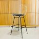 Wire barstools by Harry Bertoia for Knoll, 1960