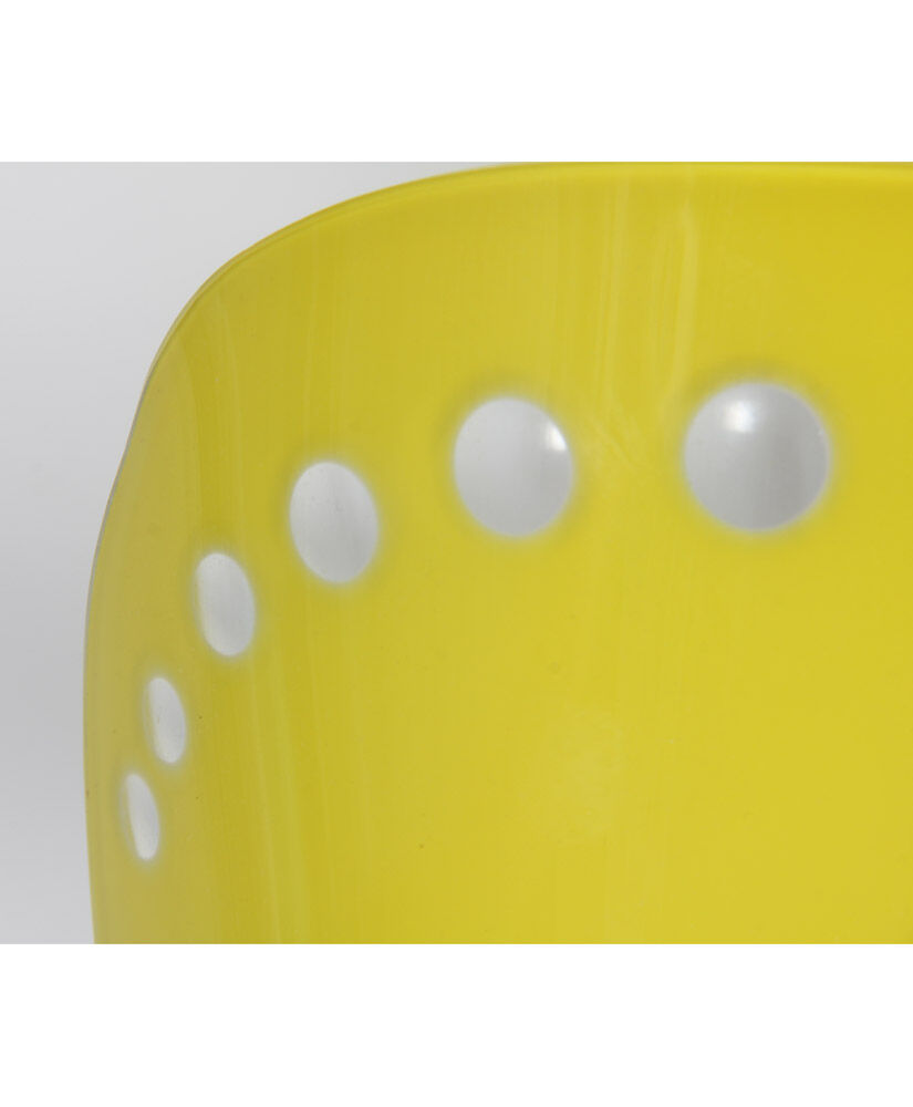 Vintage glass applique, Czech-made, 1960