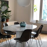 Table marble arabescato Italy vintage