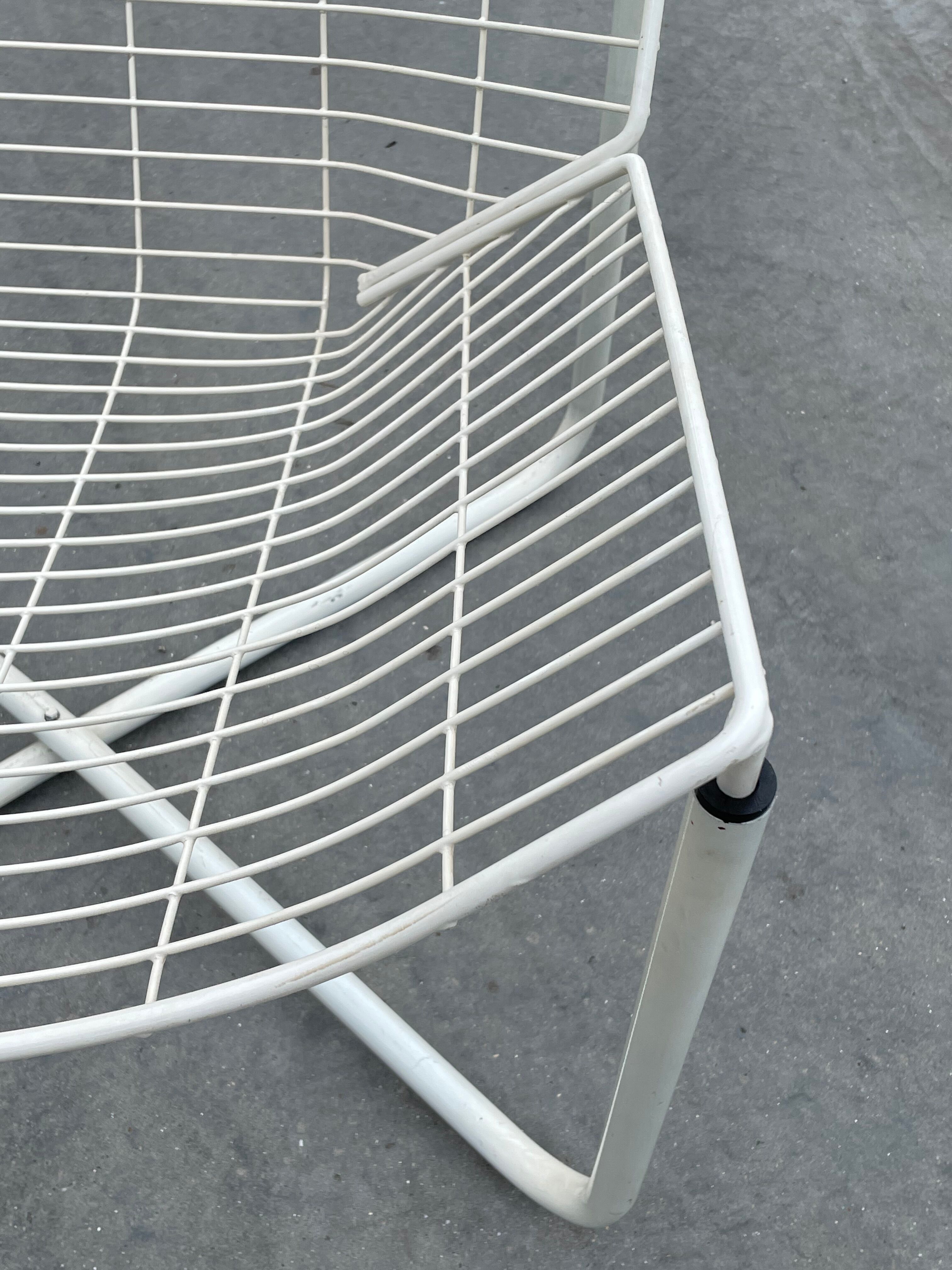 Vintage Niels Gammelgaard Jarpen chair white Ikea