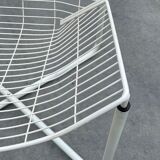 Vintage Niels Gammelgaard Jarpen chair white Ikea