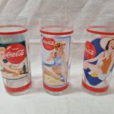3 verres Coca