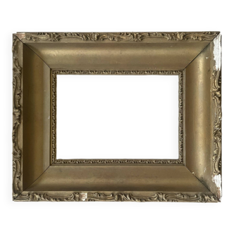 Old golden frame 27x22cm