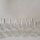 Service 18 wine glasses - art deco champagne flutes