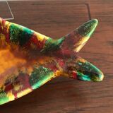 Zoomorphic fish pocket tray, Vallauris, ceramics