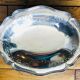 Silver metal tray