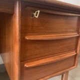 Danish Falster Teak Desk by Svend Madsen, 1960s