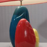 François Chatain Large menhir lamp vintage post-modern design 1990s