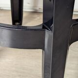 Trois Tabourets hauts, Charles Ghost par Kartell et Starck