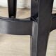 Trois Tabourets hauts, Charles Ghost par Kartell et Starck