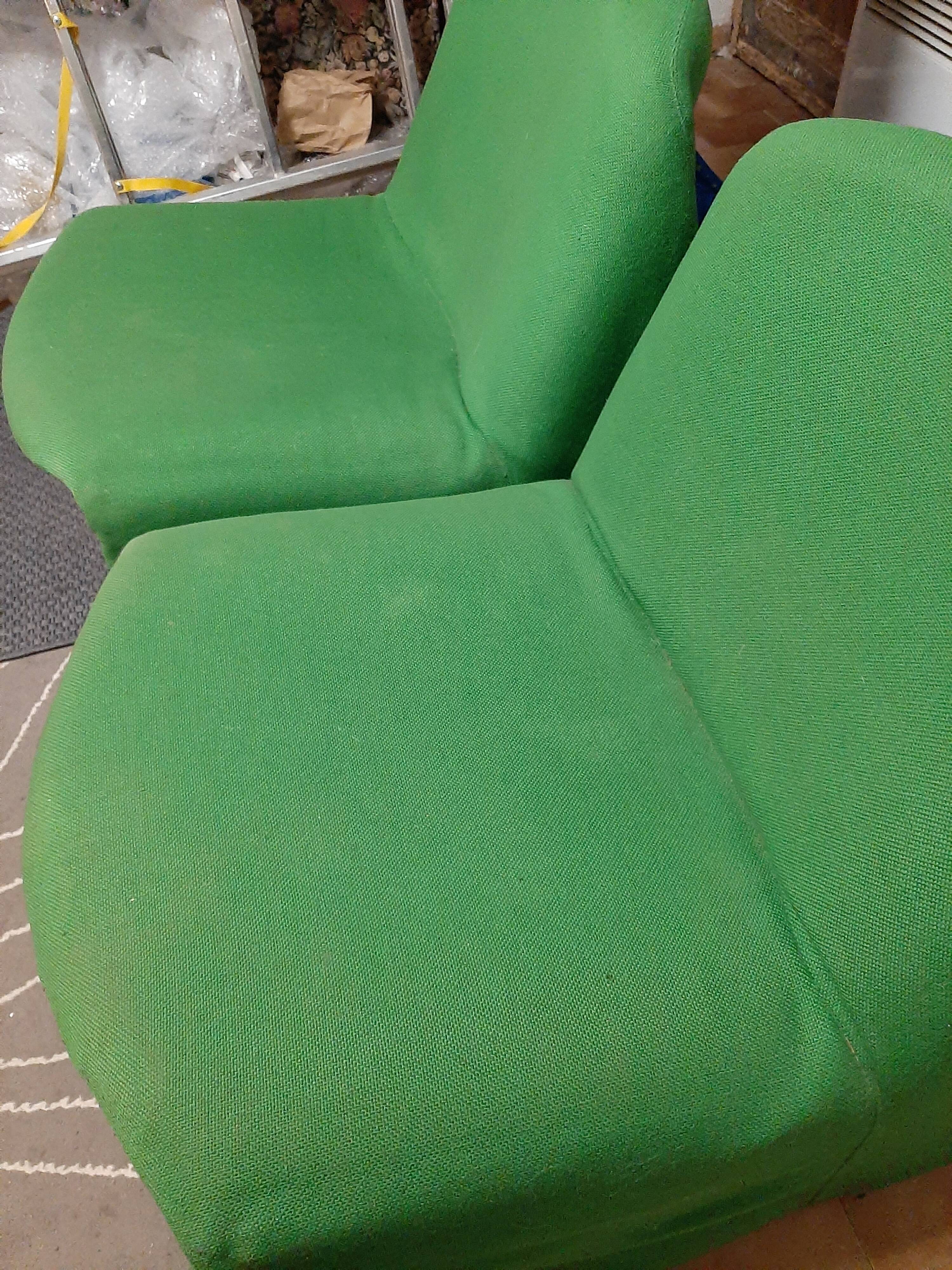 Pair of Alky armchairs by Giancarlo Piretti
