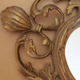Old gilt bronze mirror