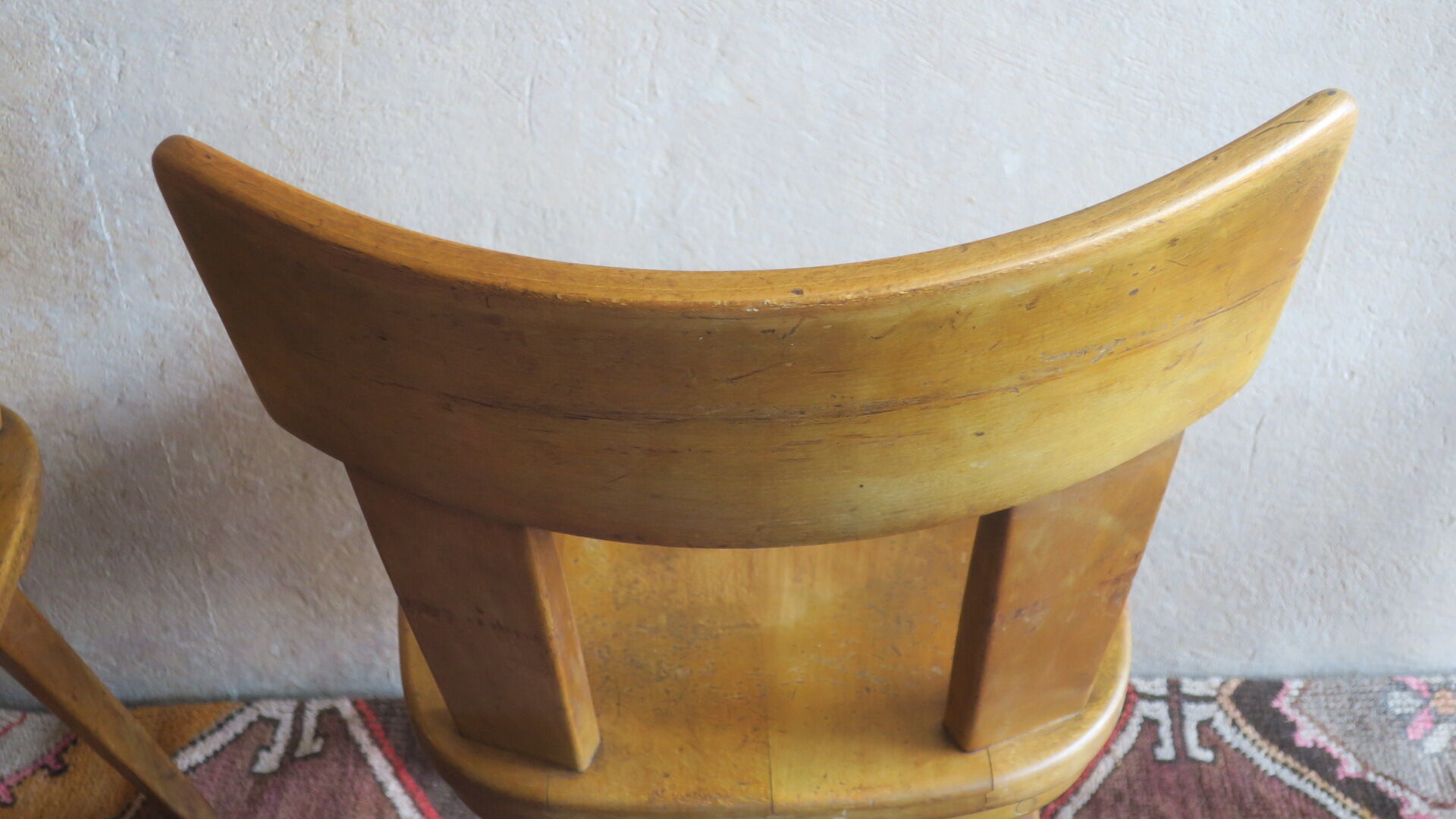 Set of four Brutalist chairs 1940s-1950s