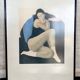 Drawing on framed dancer paper 1985