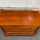 Louis Philippe wooden chest of drawers with 3 drawers