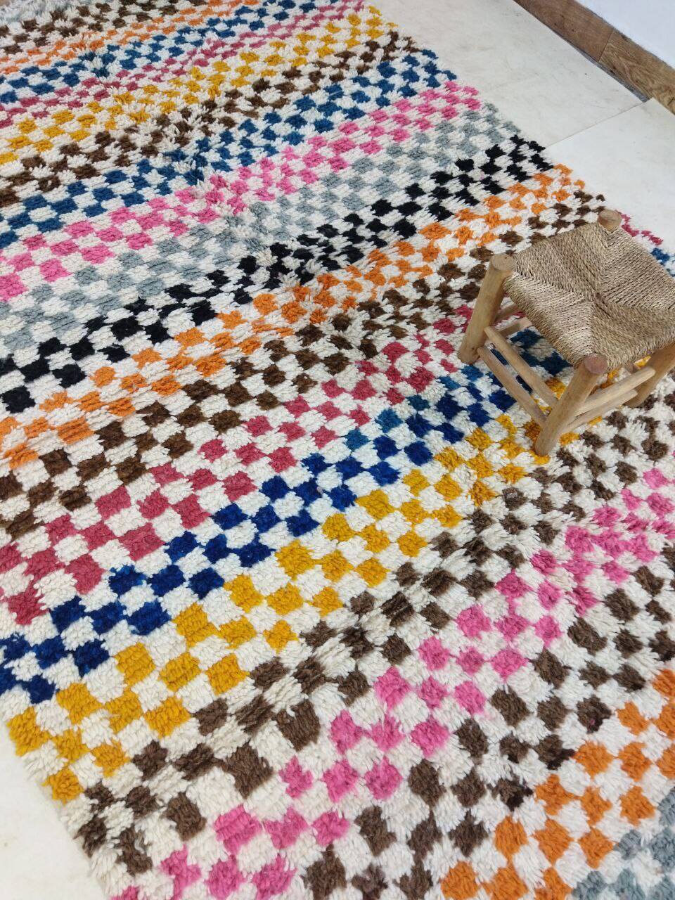 Handmade Moroccan Berber rug 286 X 190 CM