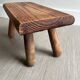 Small wooden bench / stool / step stool