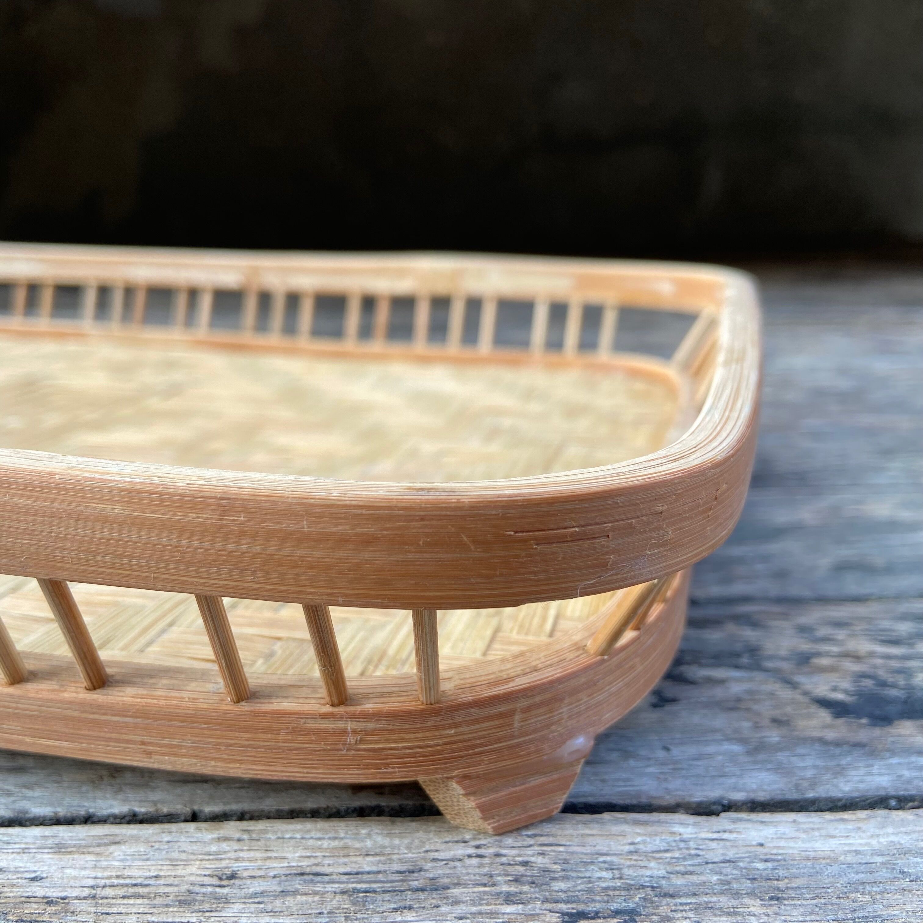 Bamboo serving tray