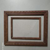 Duo of wooden frames