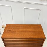 Teak chest of drawers