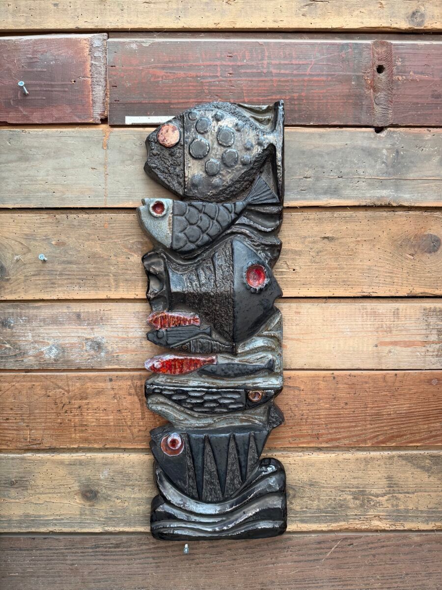 Ceramic fish Elisabeth Vandeweghe
