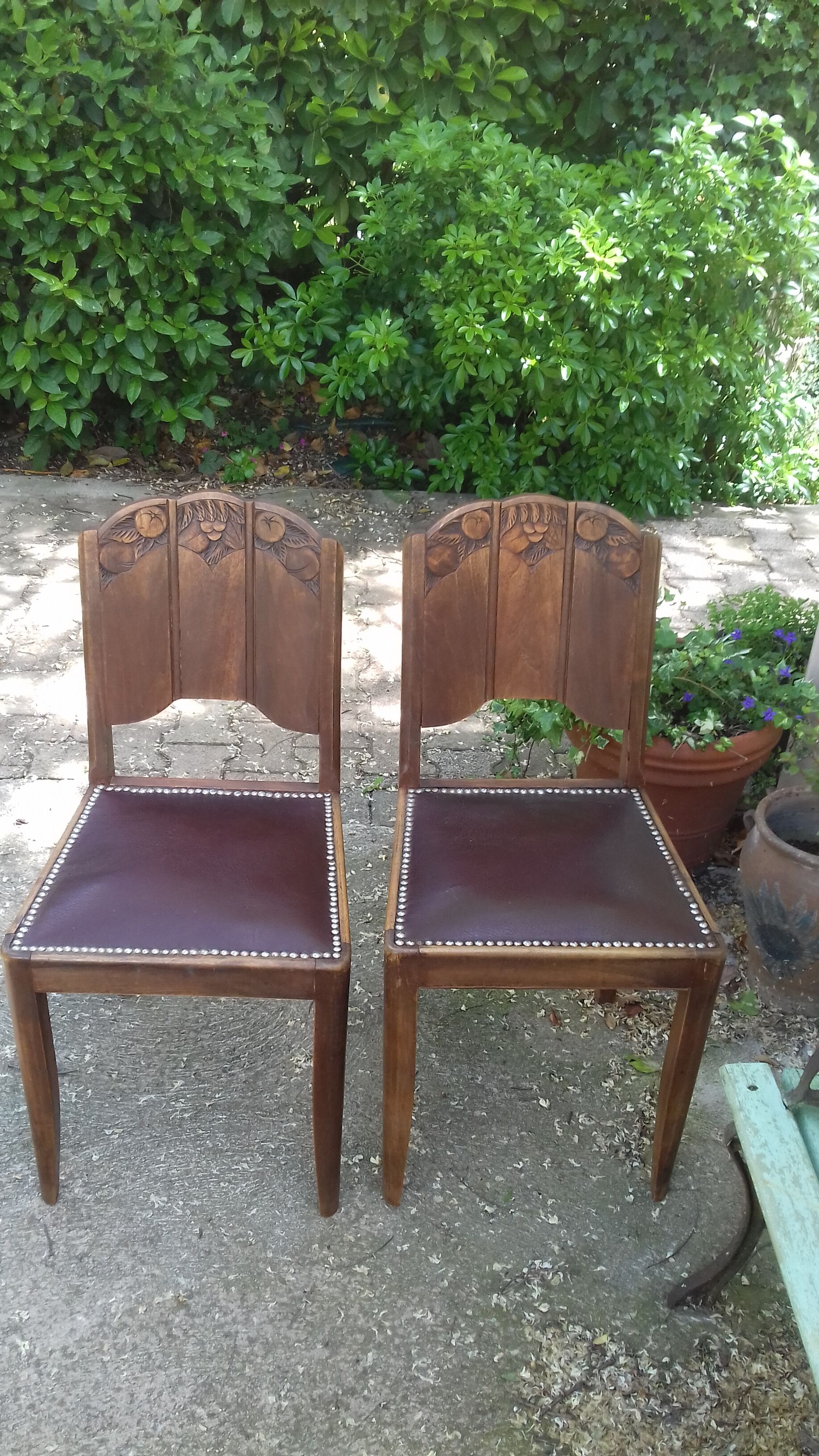 Art deco chairs