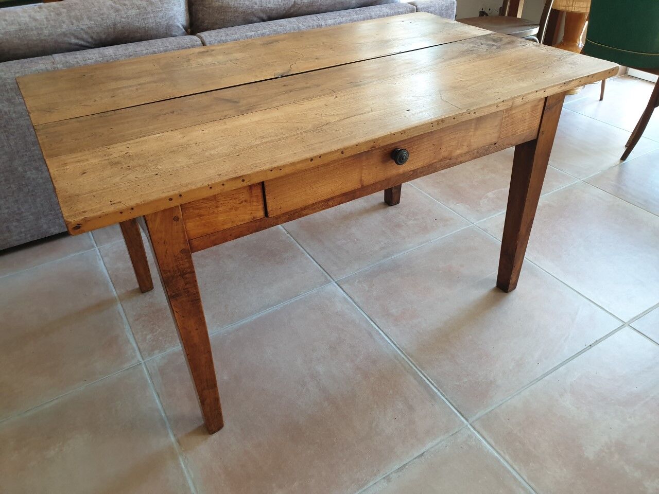 Old farmhouse table