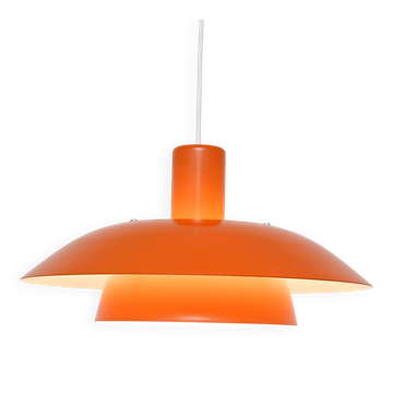 Orange vintage lamp, Denmark 1970s