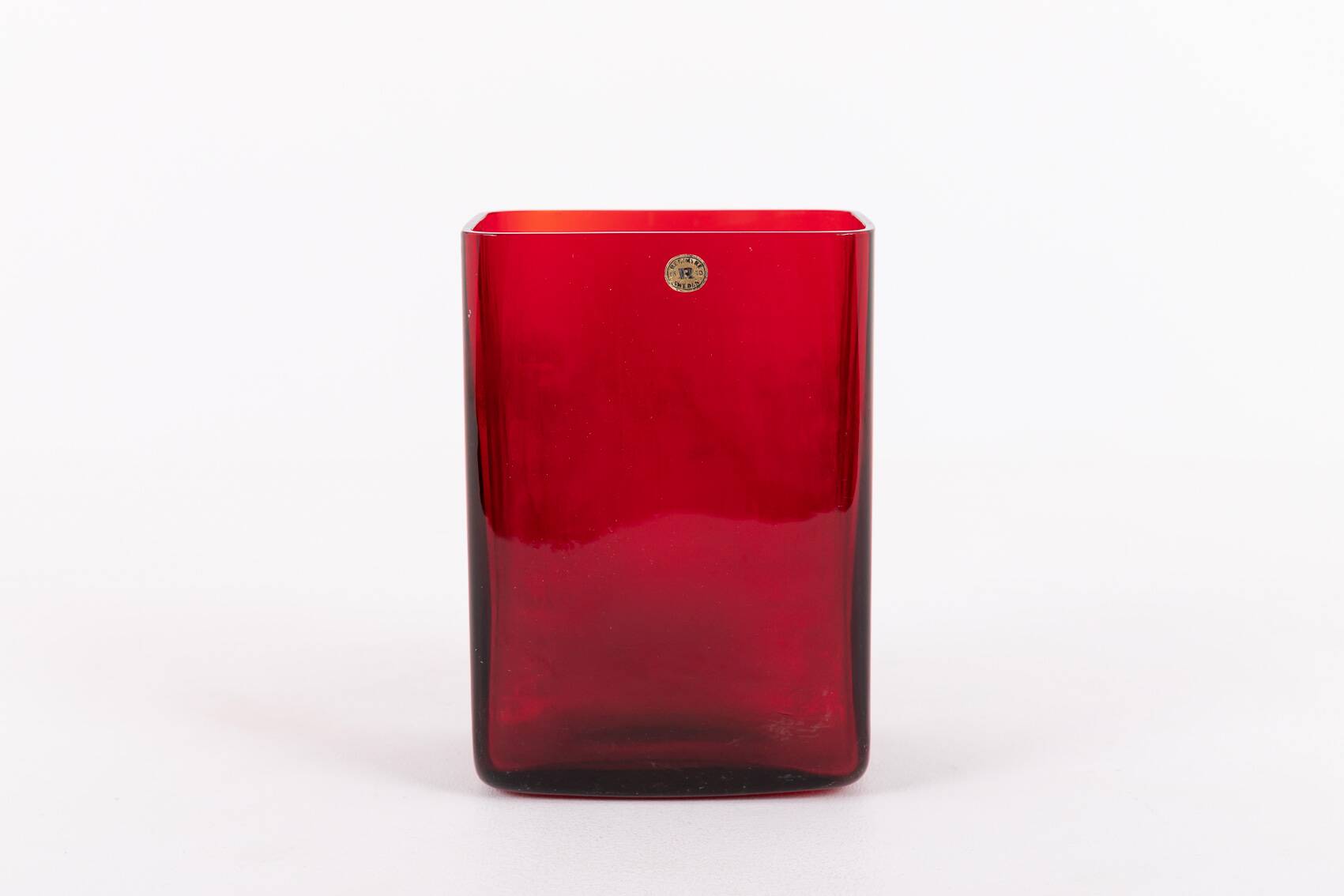 Scandinavian design vase from Monica Bratt for Reijmyre, Sweden 1950’s