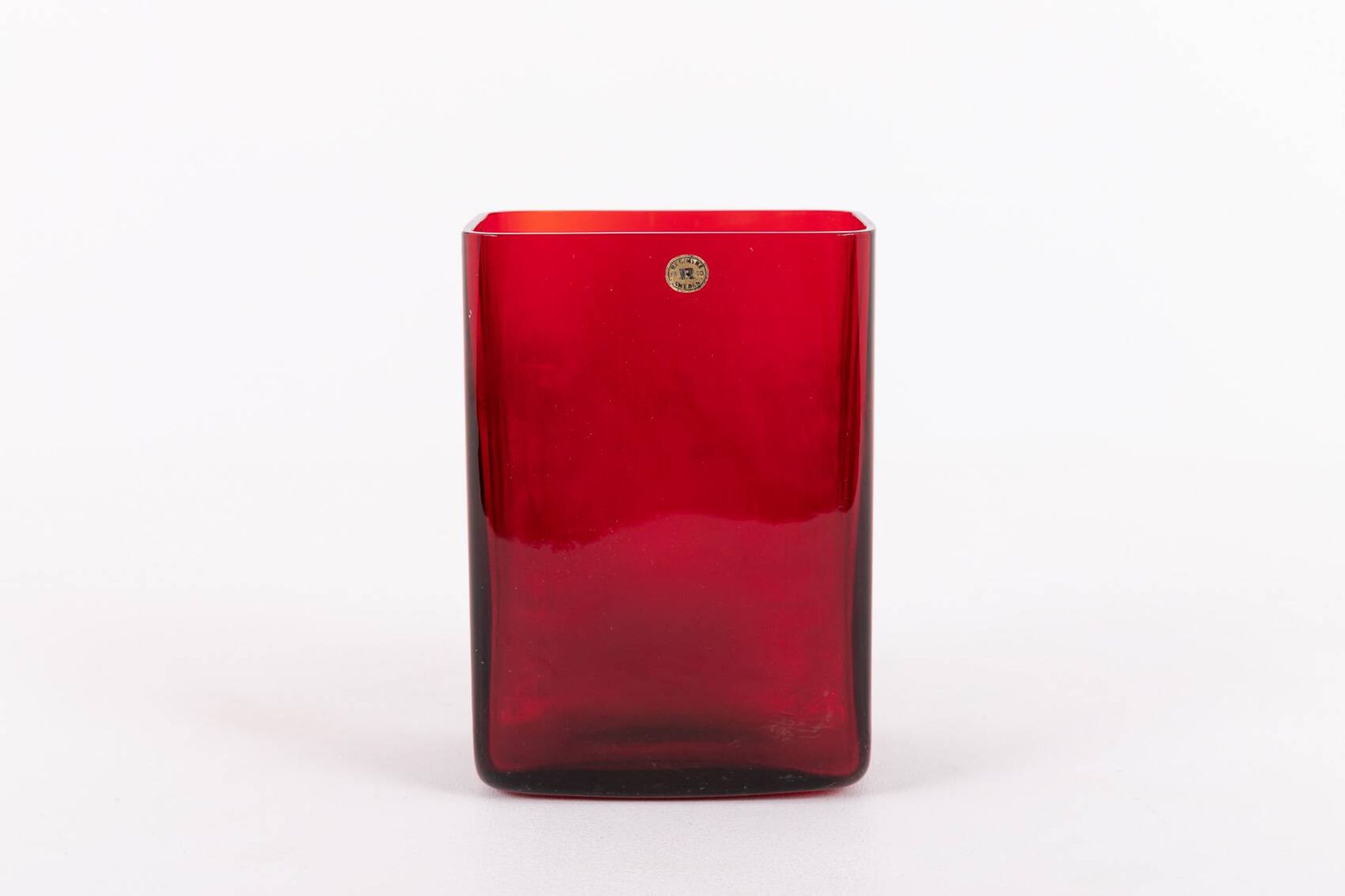 Scandinavian design vase from Monica Bratt for Reijmyre, Sweden 1950’s