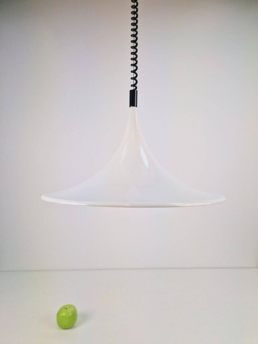 Vintage Space Age Witch Hat Pendant Lamp by Harco Loor, 1980