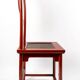 Set of 1 table + 6 antique Chinese chairs.
