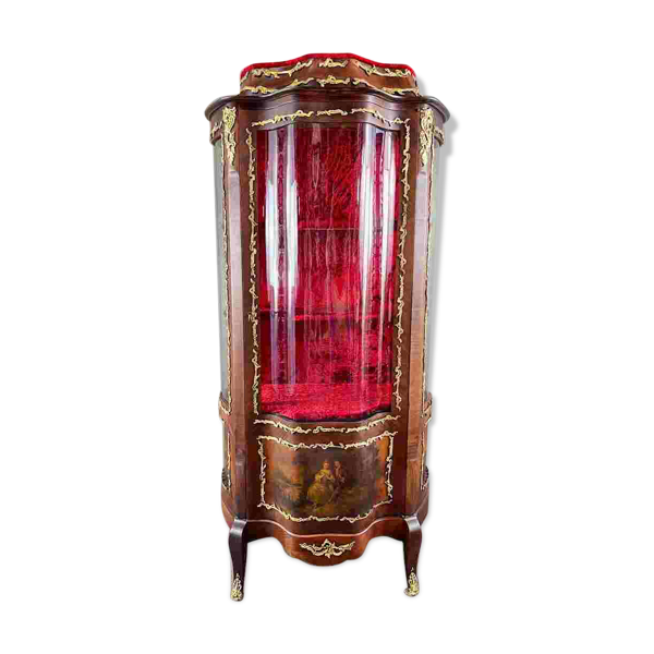 Vitrine De Style Louis XV , XIXe Siècle