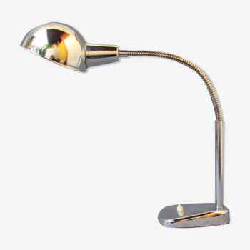 50s chrome articulated desk lamp