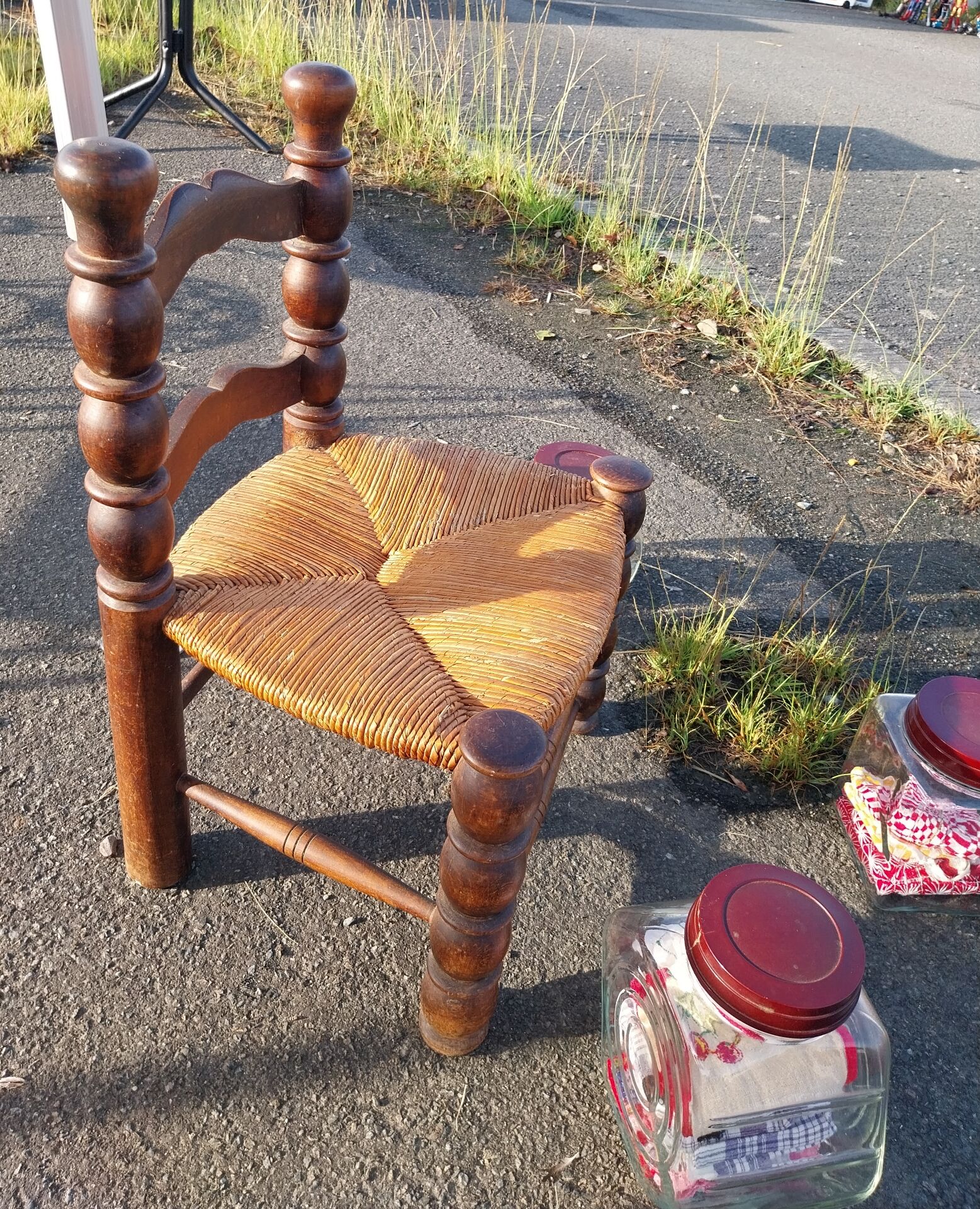 Chaise brutaliste 