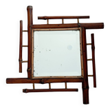 Old rattan mirror 37/37