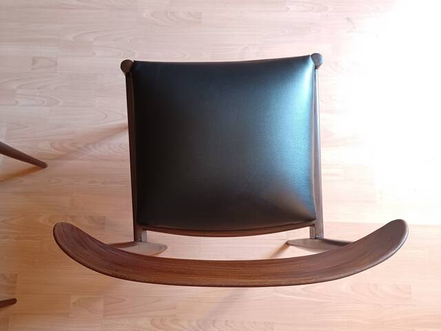 4 chaises scandinaves vintage design 1960 teck