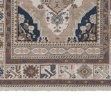 Vintage Turkish Oushak Rug Handwoven 91x156 cm