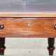 George III Antique Library Desk in Solid Mahogany 1780