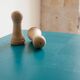 Coffee table oak compass legs revisited