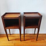 Antique pair of Directoire style bedside tables