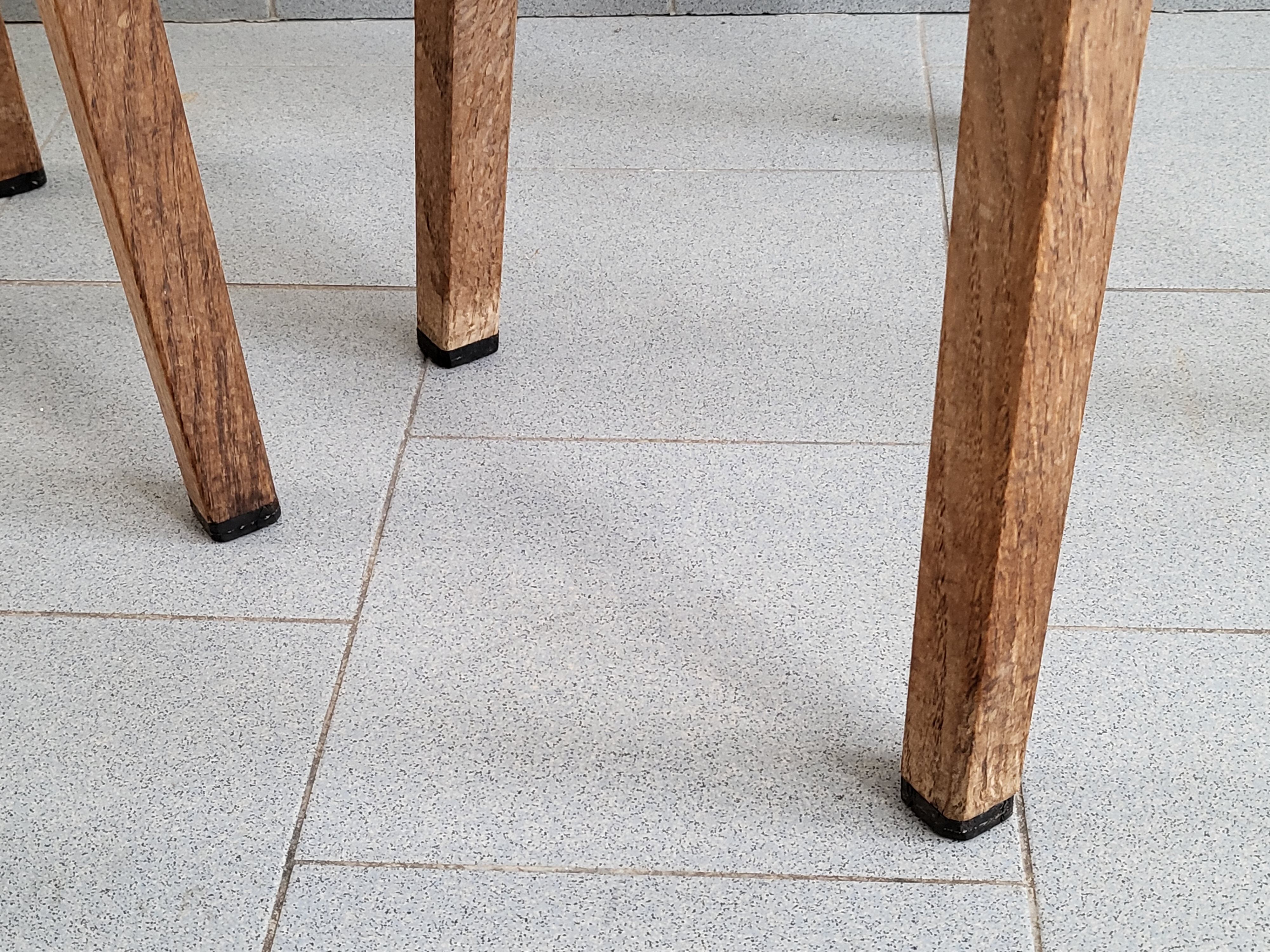 Pair of vintage formica stools 1950