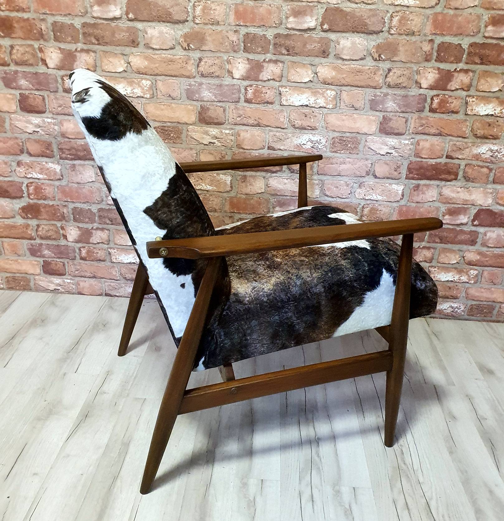 Fauteuil 1960s, PRL, vintage, Henryk Lis, Fox