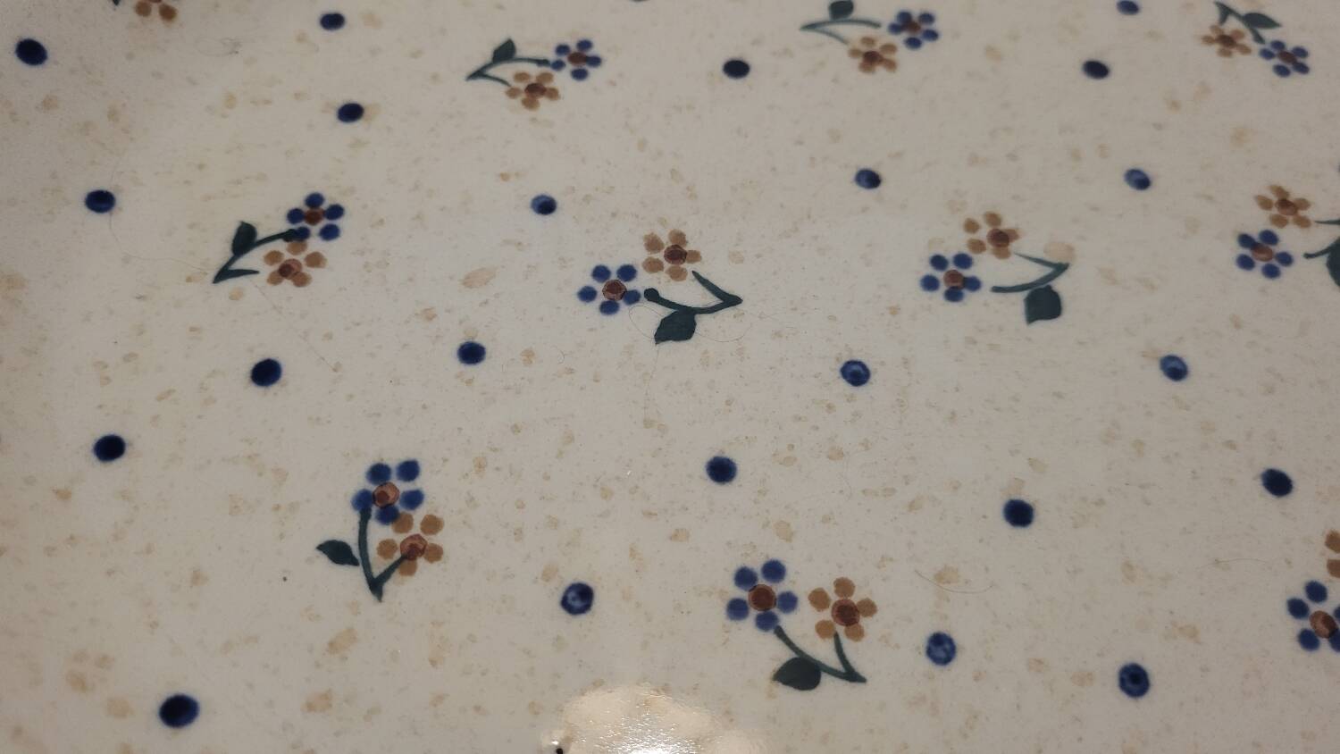 Vintage stoneware dish