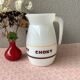 Pichet Choky chocolat chaud - verre opalin