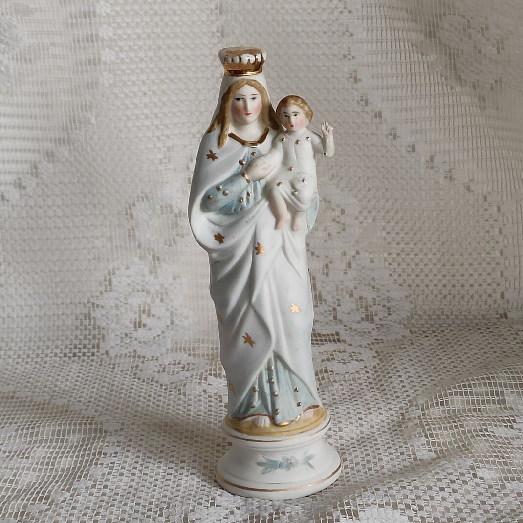 Virgin and child biscuit