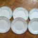 Lot of 6 plates flat st amand Ceranord