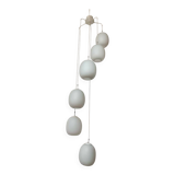 Vintage Philips chandelier 60s 6 globes