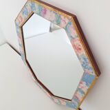 Vintage octagon mirror